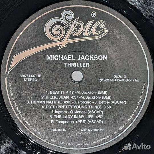 Винил Michael Jackson – Thriller