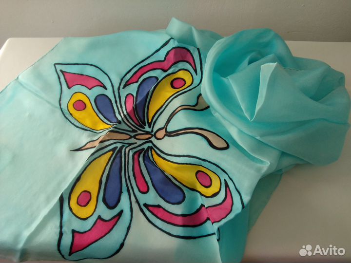 Платки из натурального шелка шарфы шерсть