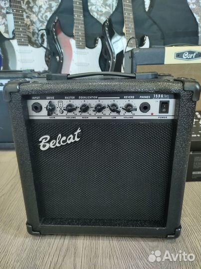Гитарный комбоусилитель, 15Вт, реверберация