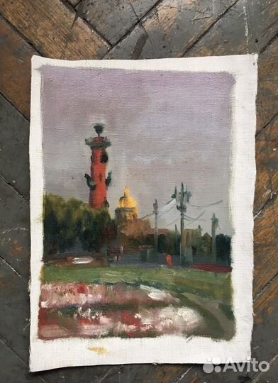 Картина маслом Петербург