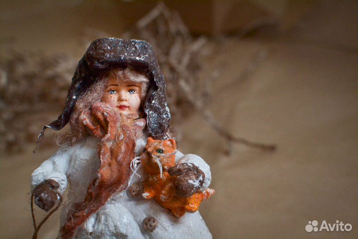 Ватная игрушка