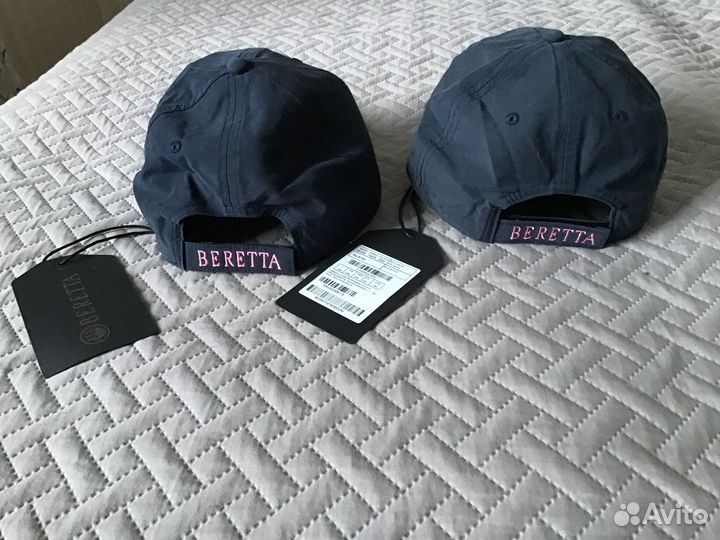 Новая охотничья кепка Beretta Big B Cap Blue&Pink