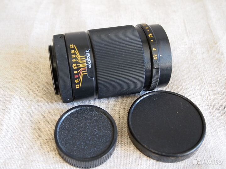 Объектив Юпитер-37А 3,5/135 резьба М42