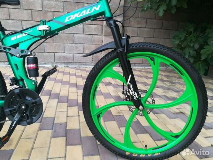 Велосипед складной практически новый