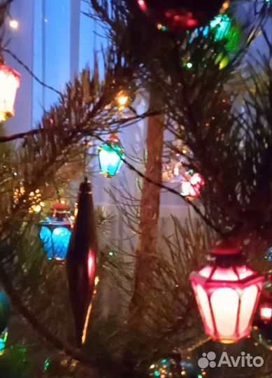 Елочная гирлянда СССР