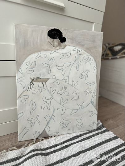 Интерьерная картина акрилом 40х50