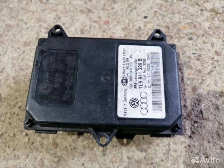 Блок управления светом (фарами) Skoda Superb 2 7L6