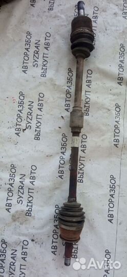 Полуось передняя правая привод Hyundai Elantra