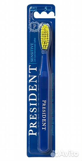 President. Зубная щетка Sensitive мягкая в Уфе