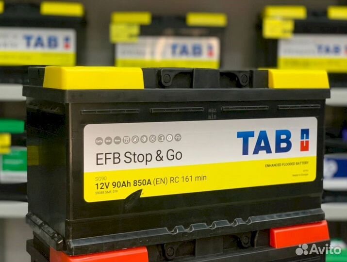 Аккумулятор новый TAB EFB stop&GO 90 Ач