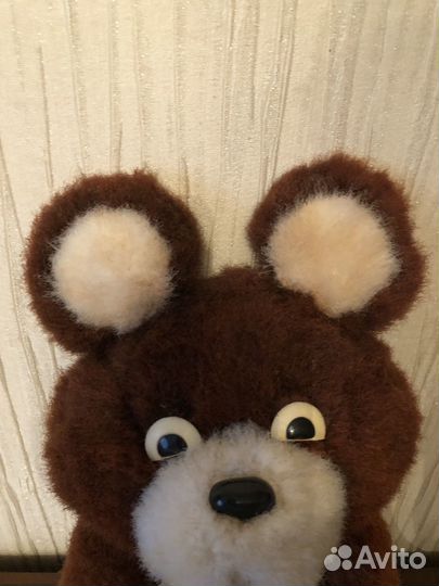 Мишка олимпийский, мягкая игрушка СССР 80-ые