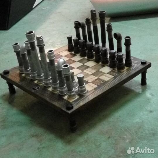 Шахматы из Водопроводных Труб
