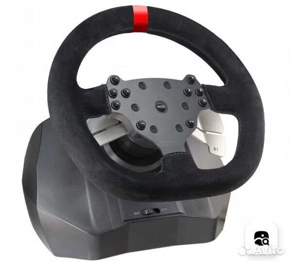 Руль игровой с педалями Artplays V-1200 vibro