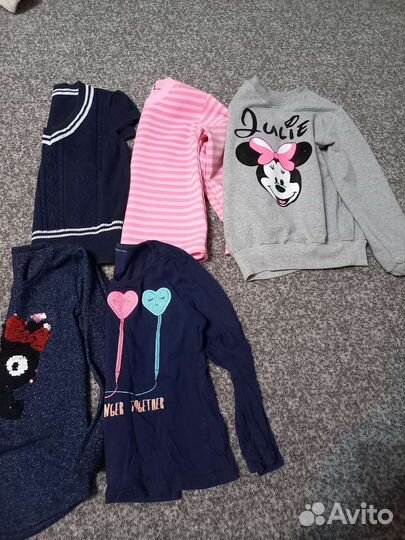 Детские вещи пакетом для девочек