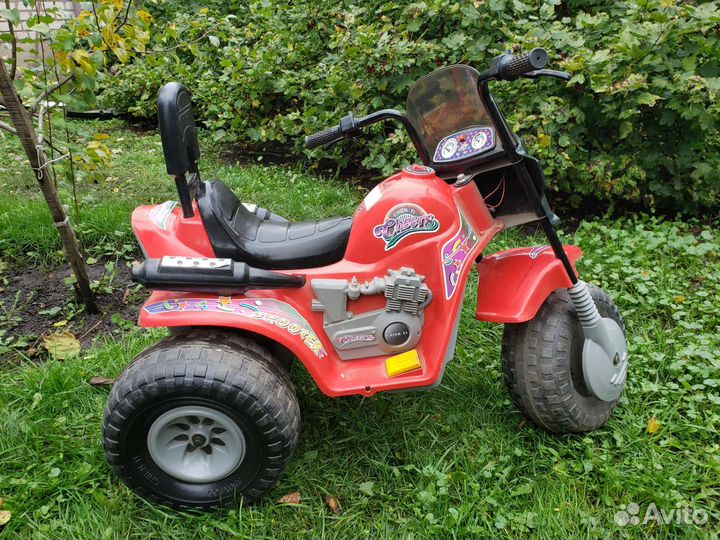 Электрический мотоцикл детский