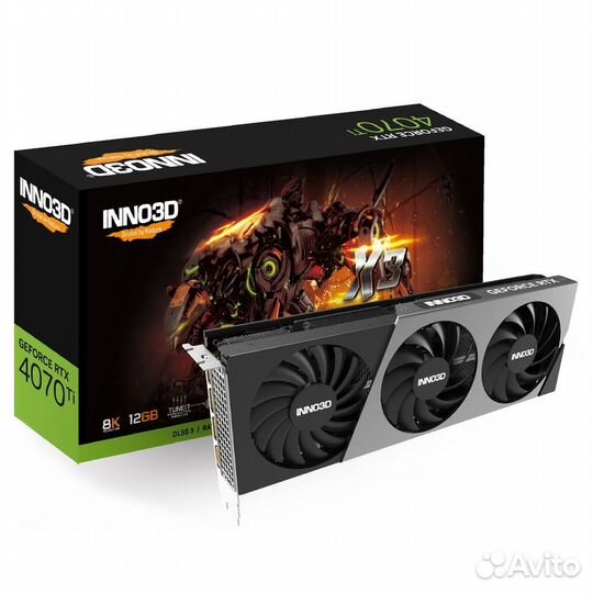 RTX4070Ti X3 12GB gddr6X 192-bit DPx3 hdmi VA48N 2