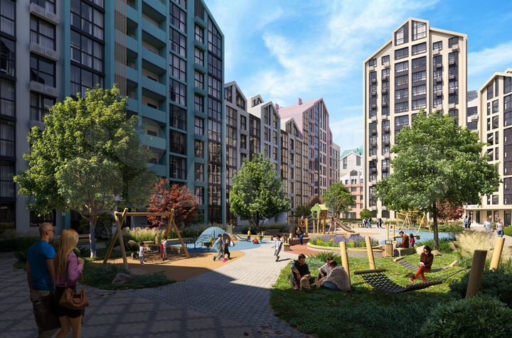 2-к. квартира, 72,7 м², 1/13 эт.