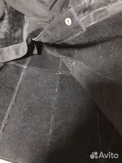 Дубленка кожанная