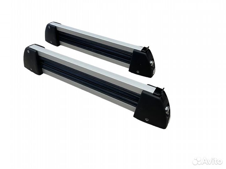 Крепления Amos алюминиевое для 3-х пар лыж silver