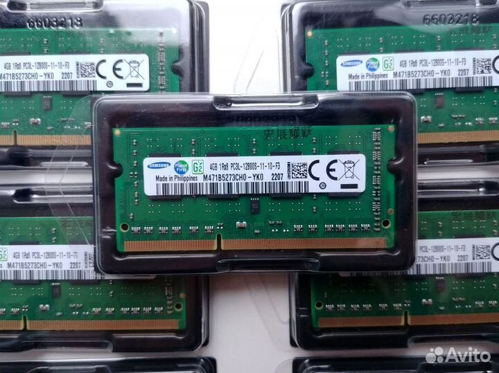 Оперативная память для ноутбука DDR3 / DDR3L