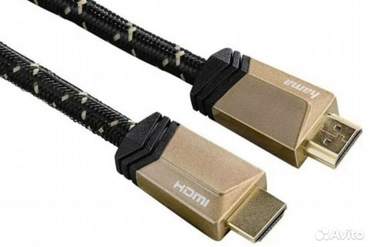 Кабель аудио-видео hama premium hdmi ver. 2.0 1.5м