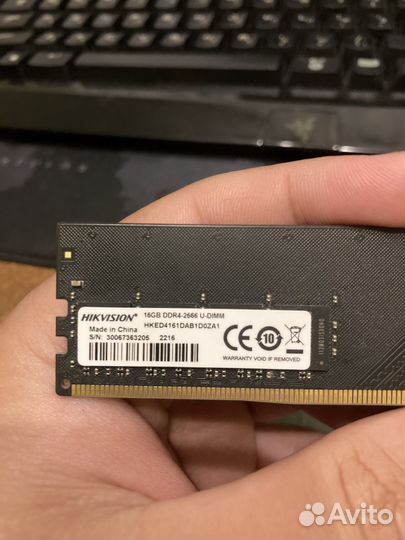 Оперативная память DDR4 16gb 2666