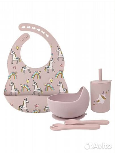 Силиконовая посуда для малышей