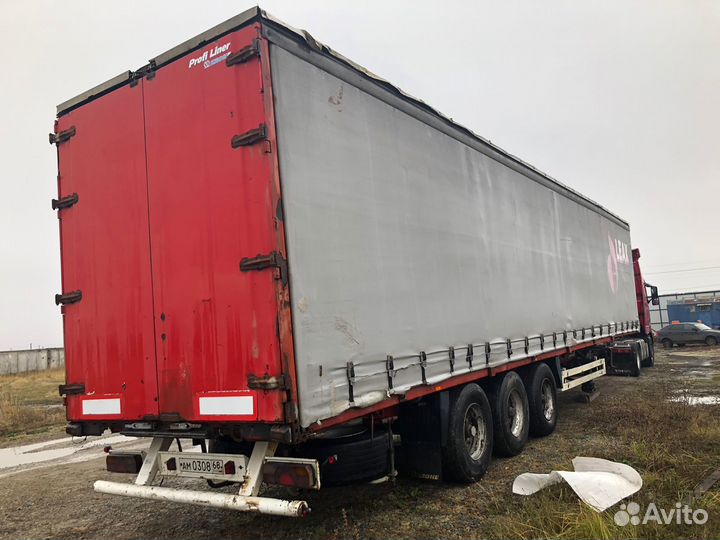 Полуприцеп шторный Krone SDP27, 2002