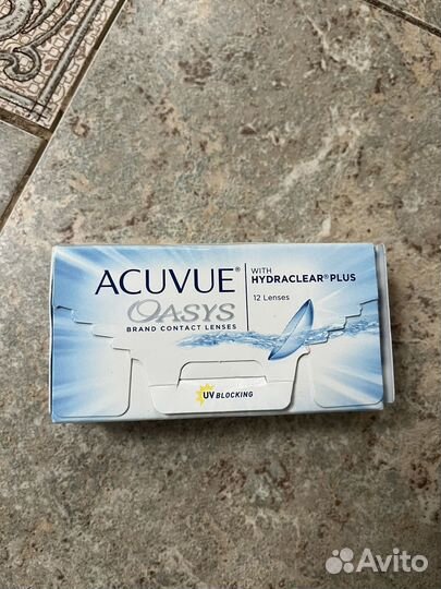 Линзы контактные