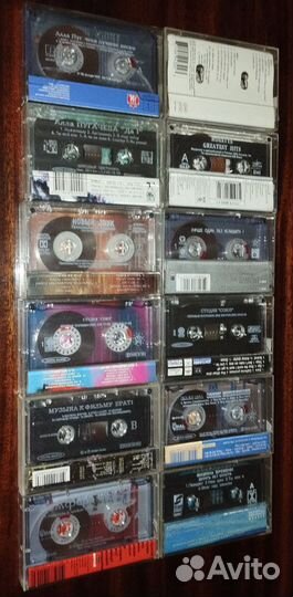 Кассеты лиц Cher Roxette Земфира Пугачева Антонов