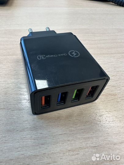 Зарядный блок быстрое зарядное устройство USB