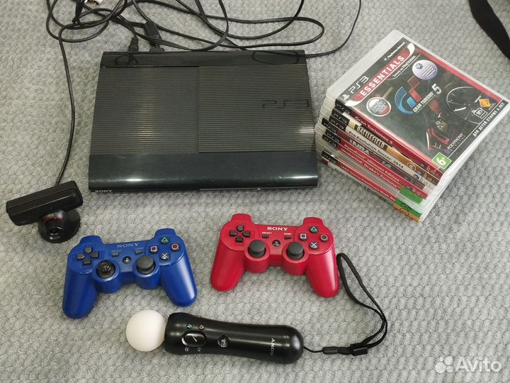 Игровая приставка ps3 с играми