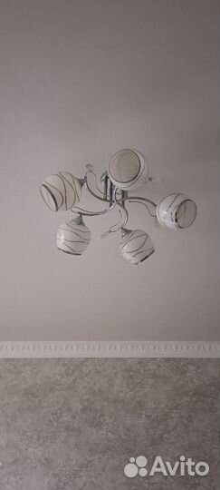Люстра потолочная бу