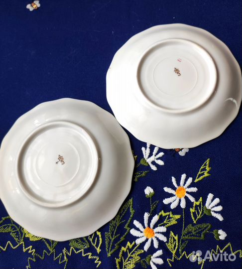 Чайные блюдца Вербилки