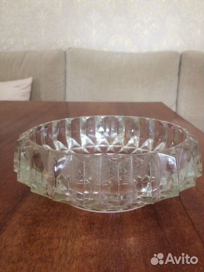 Салатница времён СССР хрусталь