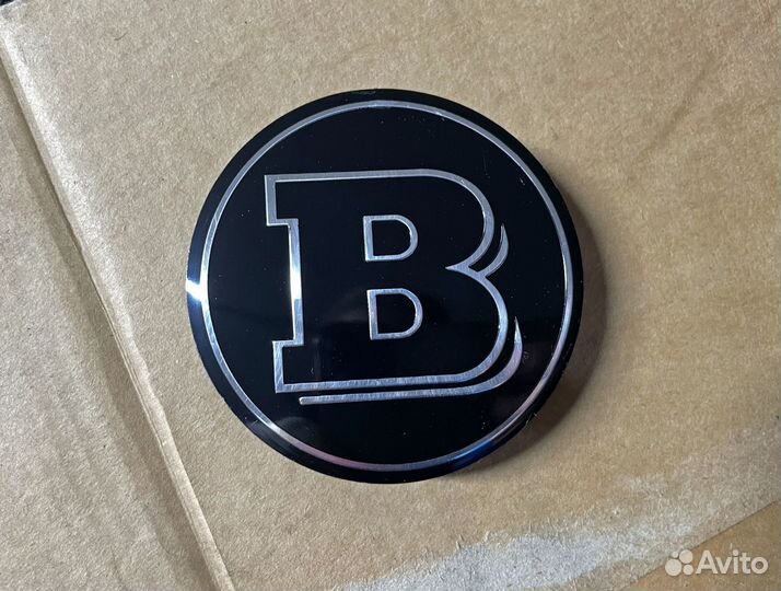 1шт Оригинал Колпачки на диски Brabus