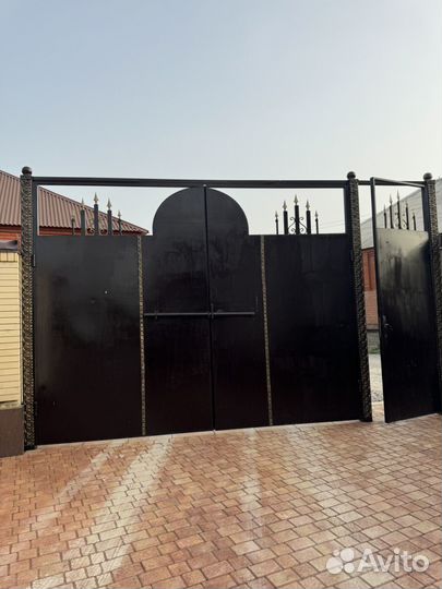 Ворота кованые