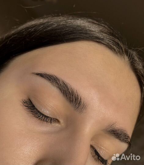 Коррекция, окрашивание, ламинирование бровей