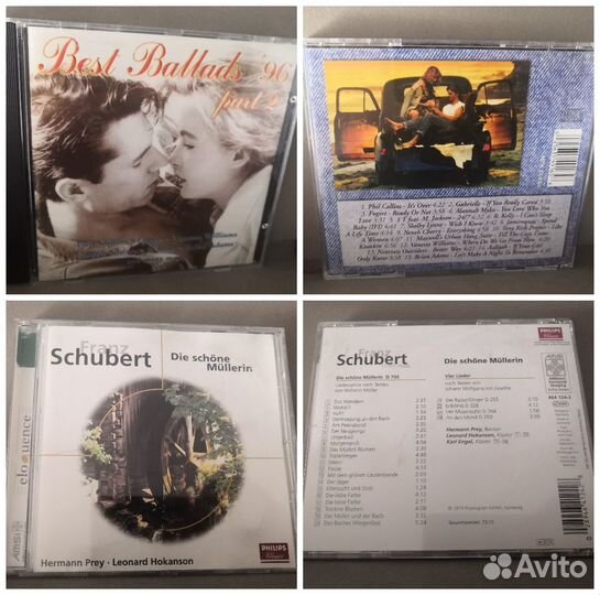 CD Компакт диски музыка. Pop, blues, classic