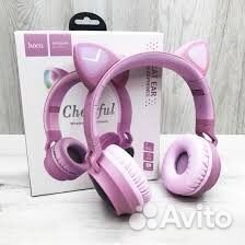 Наушники Bluetooth Hoco W27 Cat Ear