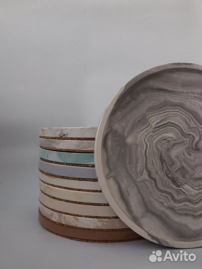 Поднос из гипса