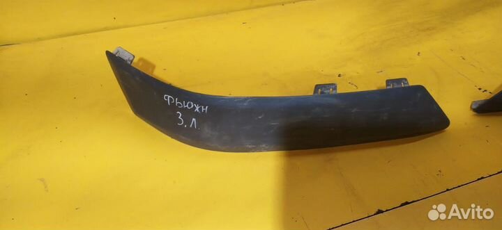 Молдинг заднего бампера Ford Fusion I рестайл 2005