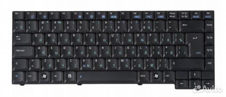 Клавиатура Asus G2 RED gamer print черная игровая