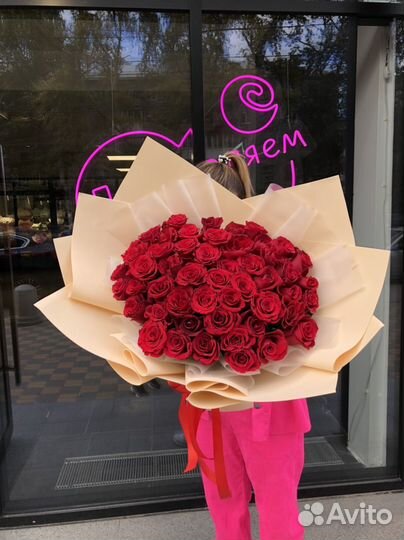 Букет из 51 розы с доставкой