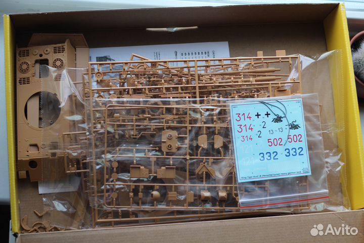 Сборная модель танка