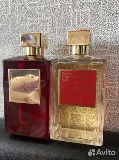 Baccarat Rouge 540 edp и extrait de parfum