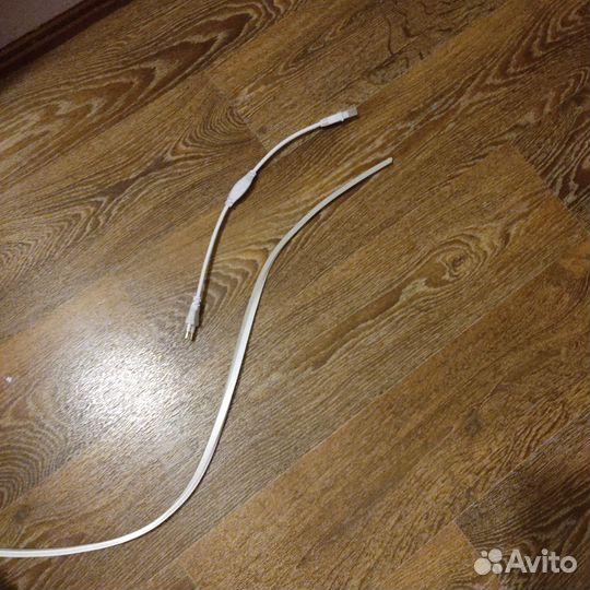 Вилка для гибкого неона кабеля