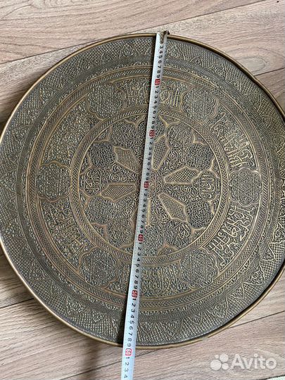 Чеканка столешница стол старина