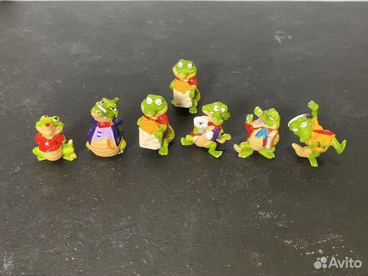 Киндер 90х зайцы, крокодилы, гномы