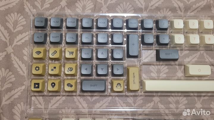 Комплект Механическая Клавиатура и пбт кейкапы